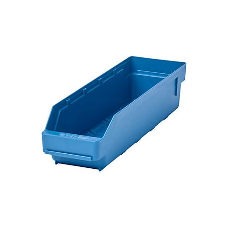 Regalkasten aus hochschlagfestem Polypropylen  blau  LxBxH 400 (1/5)