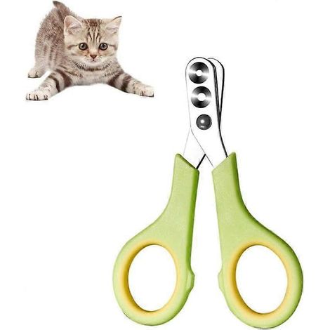 Coupe-ongles simples pour animaux, coupe-ongles et limes à ongles pour chiens et chats, coupe-ongles professionnels pour animaux, ciseaux à griffes sécuritaires pour chats (1/4)