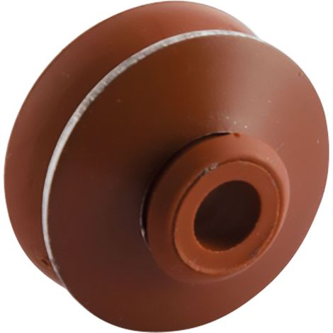 Rondella per Tirafondo Friulsider in Alluminio Rosso Tegola 100 Pezzi