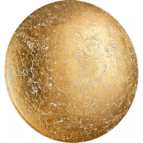 Aplique Led Decorativa Chiros Foglia Oro Ø22 cm Trio Iluminación (1/3)