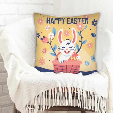 Housse de coussin sans coussin lavable en machine pour la Saint-Valentin, mariage, anniversaire, naissance de bébé (1/5)