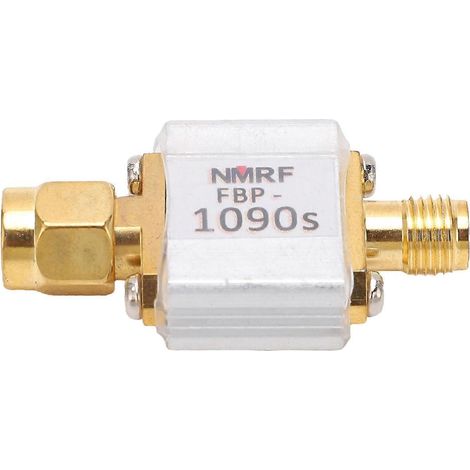 1090-MHz-Bandpassfilter, 50 Ohm Impedanz, Aluminiumlegierung, SAW-Bandpassfilter-Ersatz