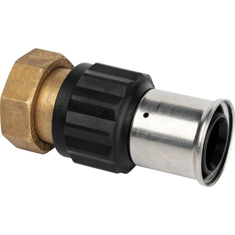 Manchon droit multicouche à visser - Henco - Ecrou tournant - 1'1/4 - diamètre40 mm (1/2)