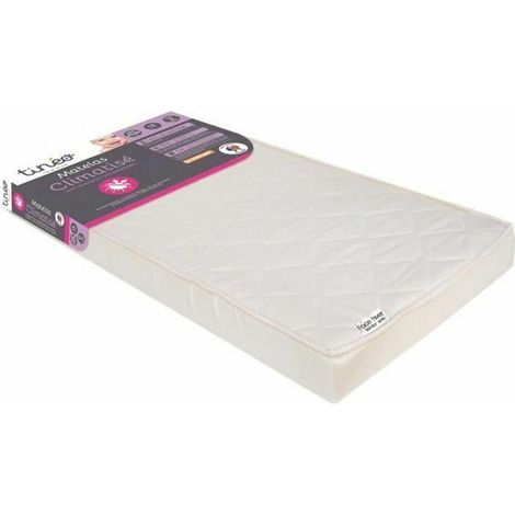 Tineo Baby-Matratze klimatisiert 60x120 cm beige