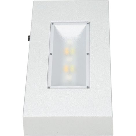 Base lumineuse LED rectangulaire USB pour minéraux et décorations argentées, modes d'éclairage multiples (1/5)