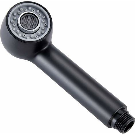 Green Mobility-Douchette rétractable noire pour robinet de cuisine ou évier (1/5)
