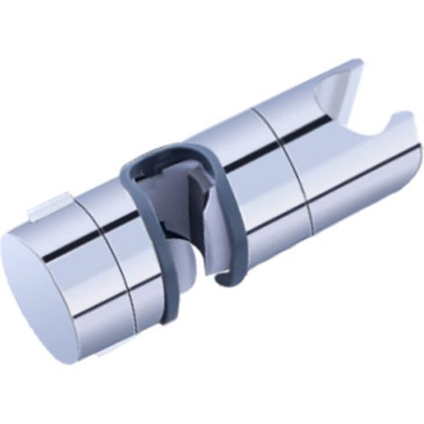 Pince de douche 18-25mm ABS réglable remplacement main douche Rail tête curseur pince Support support chromé pour salle de bain (1/2)