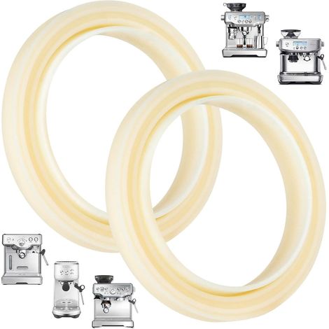 54-mm-Silikon-Dampfring, 2-teiliges Brühkopfdichtungs-Ersatzset, BPA-freie Silikondichtung.