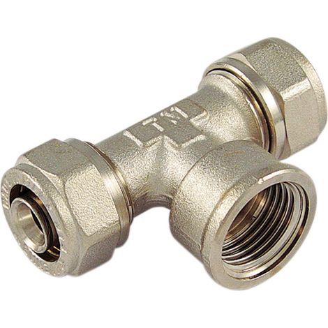 RACCORDO TEE F.16X1/2X16 P/MULTISTRATO- TIEMME- 5,0 pz