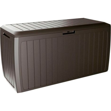 Baul de Jardin 290 litri prosperplast box box plastica in ocra oscurità 116,6 x 47 x 59,5 cm (1/5)