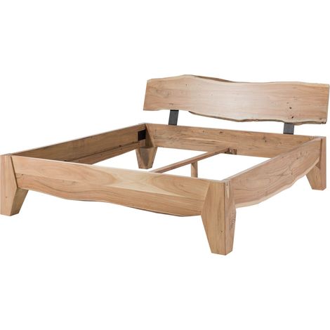 Bett Akazie 180x200 Akazie natur lackiert PURE ACACIA 314