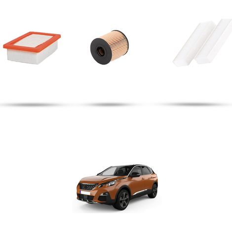 Kit tagliando 3 filtri compatibile con Peugeot 3008 II 1.6 THP 110kw Dal 2016 (1/5)