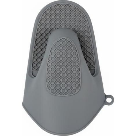 Hitzebeständige Zange, ergonomische Form, grau, für den Küchenofen (1/3)