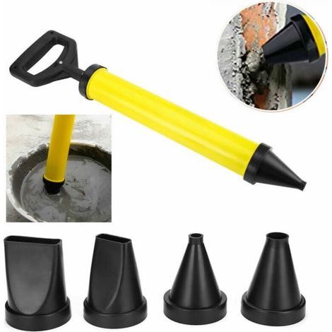 YMYNY Cement Gun, Mortar Gun Set, Caulking Gun, Lime Lime Mortar Sprayer, Applicator Gun, Mortar Syringe + 4 Nozzles (1/5)