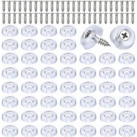 150 rutschfeste Schneidebrettunterlagen, 16 mm rund, aus Gummi, für die Küche (1/5)