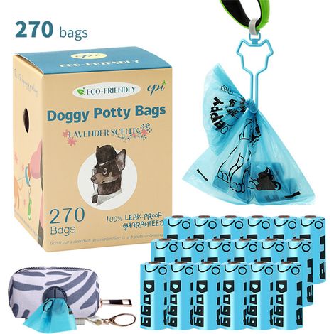 Sac de poubelle pour animaux de compagnie biodégradable (1/5)