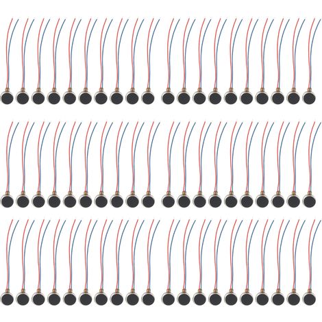 Lot de 30 mini moteurs de vibration plats ultra-fins pour téléphones et tablettes, 3 V, 12 000 tr/min (1/5)