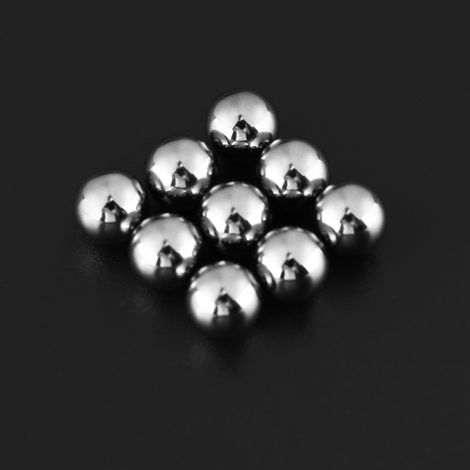 200 billes de précision en acier G10 de 6,35 mm (1/4 pouce) de diamètre pour applications industrielles (1/5)