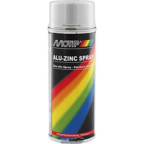 Vernice motip alu-zinc spray resistente calore 250°C