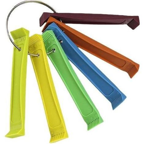 Peigne à ailettes pour climatiseur Spirale Redressement Évaporateur Condensateur Radiateur Outil de refroidissement Auto Système de nettoyage des ailerons (1/5)