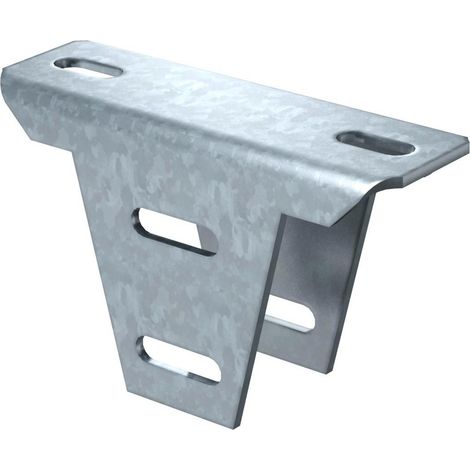 OBO Bettermann Placa de cabeza para US 5-mástil, variable 180x59x109 Acero galvanizado en caliente, 6348920