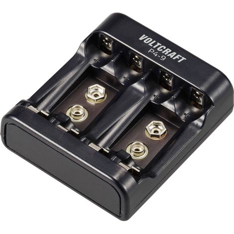 VOLTCRAFT P4-9 Chargeur de piles rondes NiMH LR03 (AAA), LR6 (AA), 6LR61 (9 V) R645442 (1/5)