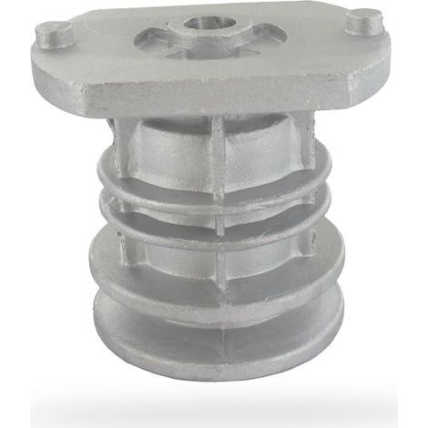 1 - Moyeu De Lame Tondeuse - Compatibilité Castelgarden Mac Garda - Remplacement Pièce Origine - Pour Tracteur Tondeuse - Acier - 68x22,2x43mm (1/5)