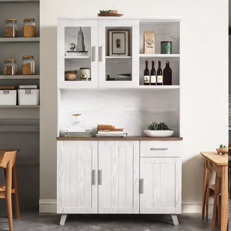 Buffet en panneau de particules 114 x 40 x 190 cm (1/5)