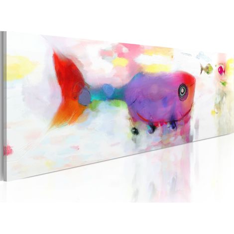 Quadro - Pesci delle profondità marine - 135x45 (1/4)