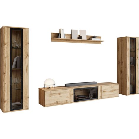 Conjunto de salón Torcame 103, Roble wotan