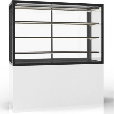 Vitrine Neutre Base 120 - H 1400 mm et Sans Accès Frontal - Sayl