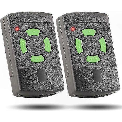 Télécommande universelle de portail à code fixe 26.995 MHz, compatible avec de nombreux systèmes d'ouverture, idéale pour portes et barrières, remplace plusieurs modèles, installation facile, robuste (1/5)