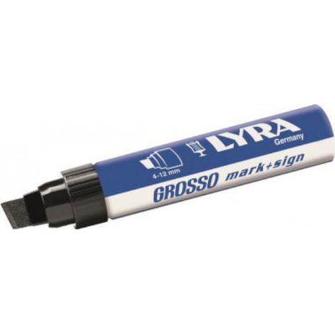 Lyra Germany Grosso marcador azul con iluminación LED
