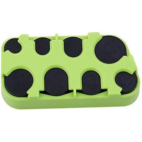 CSPARCV Scatola porta monete premium 10x5x2,5cm Mini dispenser di monete organizer Mantieni i tuoi vestiti in ordine Verde (1/5)