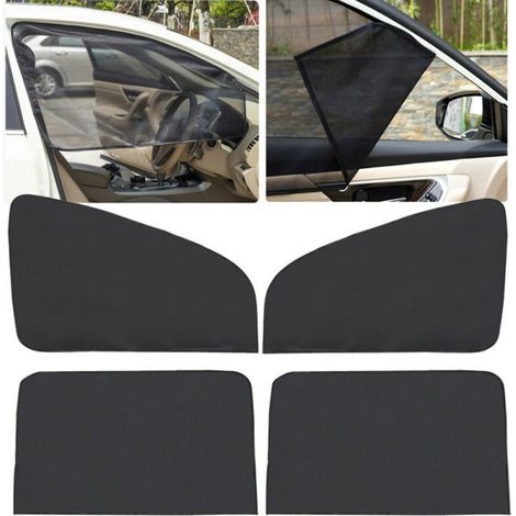 [Yuexinghui] Rideaux pare-soleil magnétiques en maille pour voiture (2 avant + 2 arrière) (1/5)