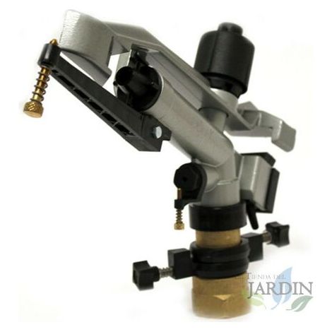 Cañón de riego Jolly Angulo de riego ajustable Rosca hembra 1 1/4'' Alcance 17 a 29 metros (1/4)
