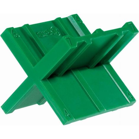 Rinno Plots – Espaceur de lames de terrasse – Lot de 12 pièces – Écartement 4-5-6-7 mm pour pose bois – Boîte à anse