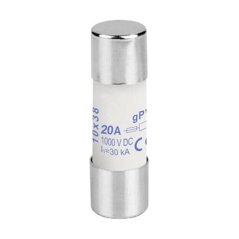 Weidmüller 2827980000 FUSE 10X38 20A 1000 VDC GPV S Fusibile 20 A Contenuto 1 pz.
