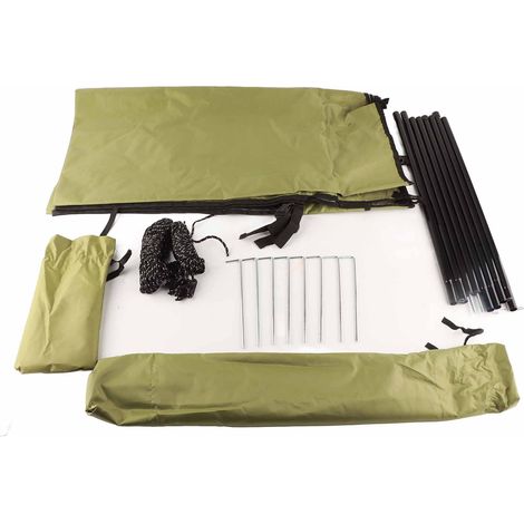 Abri pare-soleil tente SUV auto auvent portable camping caravane toit voiture pour SUV MPV hayon (1/5)