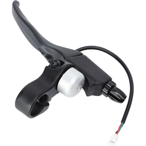 Levier de frein de Scooter de remplacement en alliage d'aluminium étanche de frein à main de Scooter électrique avec cloche pour vélo électrique.