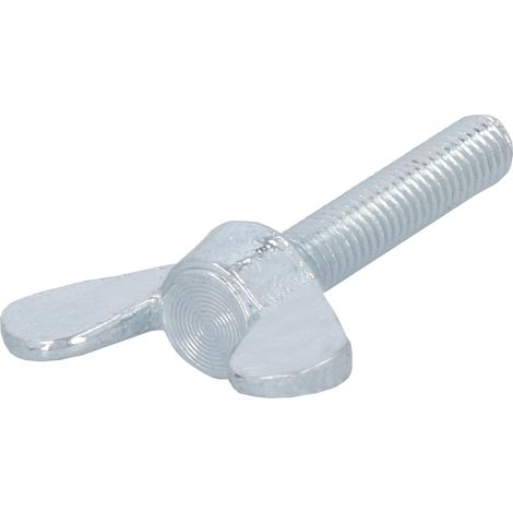 Suki Flügelschraube M5 x 30 mm, verzinkt, DIN 316 K4