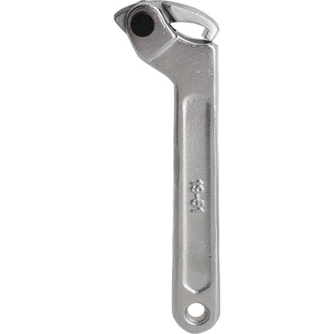 Multifunktionaler Hakenschlüssel, verstellbarer C-förmiger beweglicher Kopfschlüssel, manuelles Reparaturwerkzeug, 3/4-2 Zoll (19-51 mm) Vierkantkopf (1/5)