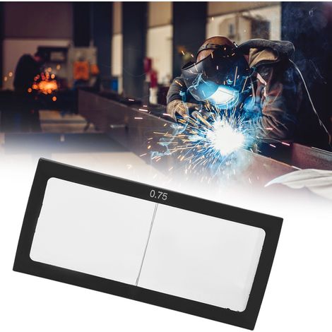 Verre de soudure Loupe Protecteur Oculaire Accessoire Soudeur 0.75/1.25/1.75/2.25 Dioptries (0.75) (1/5)