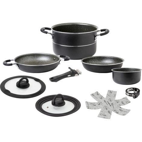 Set cucina camping Brunner Pirate NG grigio antracite (1/4)