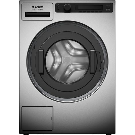 Lave-linge professionnel Titane 7kg - pompe de vidange - Asko (1/5)