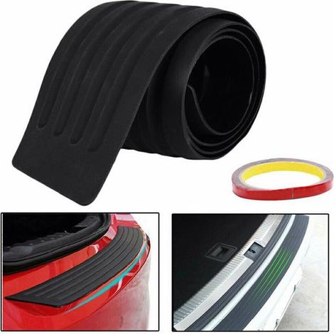 Protection de pare-chocs arrière universelle en caoutchouc résistant aux rayures, protection de seuil de coffre, accessoires extérieurs, garniture pour SUV/voitures (1/5)