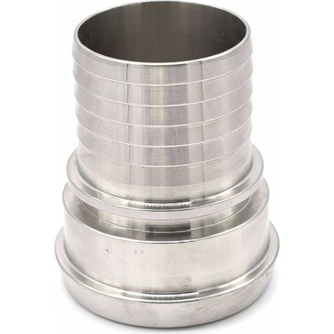Raccord alimentaire femelle avec douille DIN inox 316 DN100