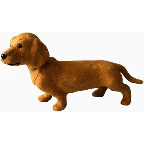 Creative, quirky, cute, and practical new The Dachys plush toy dachshund - yellow -