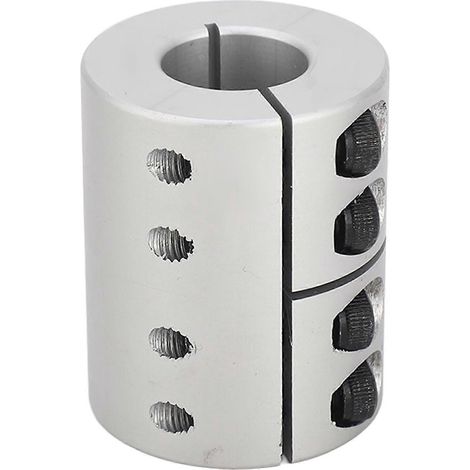 Starre Klemmkupplung M5 38 Nm, eloxiert, Wellenklemmkupplung für Schritt-Servomotor 4000 U/min