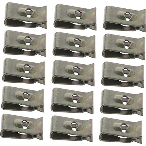 Clips De Fixation En U Universels Pour Pare-Chocs Voiture Retenue Métalliques Accessoires Carrosserie Auto Capot Ailes Et Garde-Boue (1/5)
